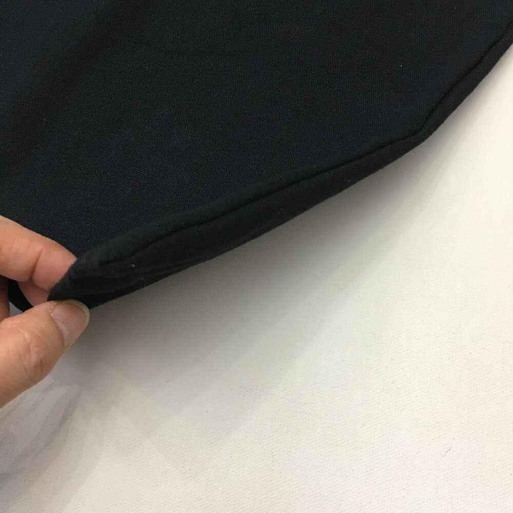 Reformation Shopper Eco Bag Flat Squared Black Cotton Double Handle - Picture 5 of 9